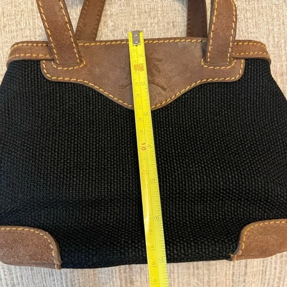 Tommy Bahama burlap suede purse - Picture 4 of 8